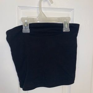 wild fable size xs black tube top